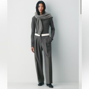 Aritzia Babaton bureau pant grey size 4